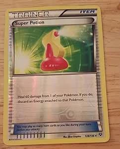 Amazon Pokemon Super Potion 128 146 XY Reverse Holo Toys