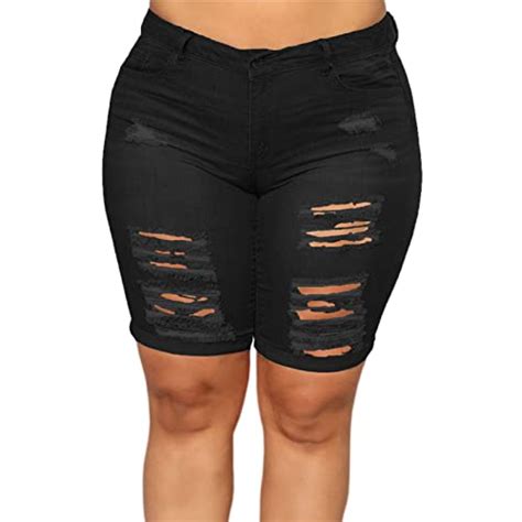 The Best Plus Size Black Ripped Shorts I Tested 10 Pairs And Found