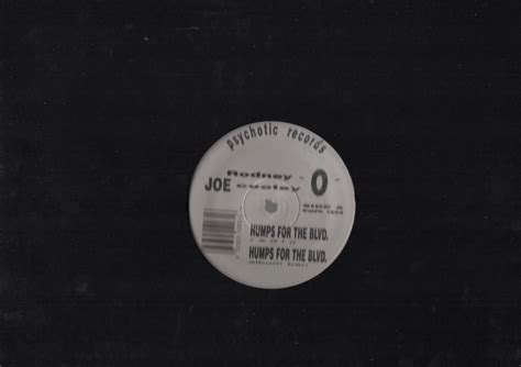 【12inch】rodney O Joe Cooley Humps For The Blvd Compact Disco Asia