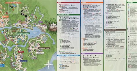 Walt Disney World Park Maps December 2023 - Photo 2 of 10