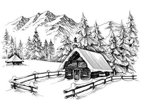 2,492 BEST Cabin Sketch IMAGES, STOCK PHOTOS & VECTORS | Adobe Stock