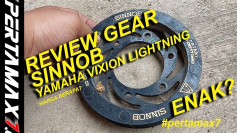 Review Gear Sinnob Di Yamaha New Vixion Lightning Apa Enak Yamaha