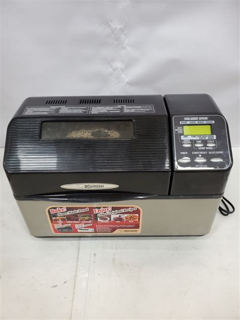 Zojirushi Bb Cec Home Bakery Supreme Pound Loaf Breadmaker Black