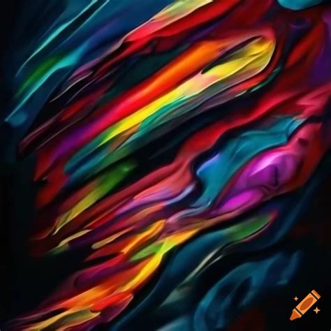 Abstract Art Painting On Craiyon