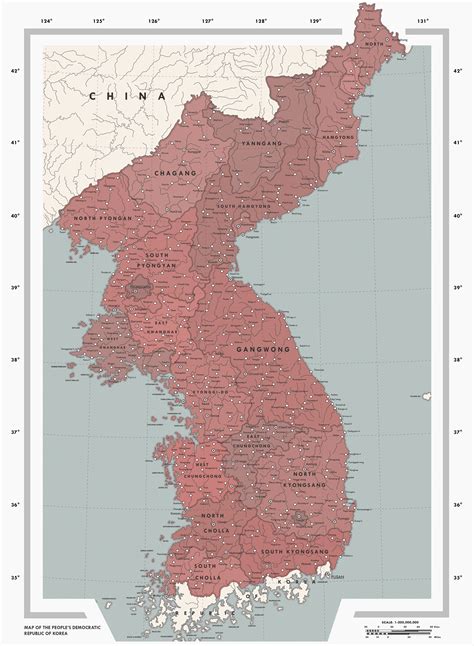 People's Democratic Republic of Korea - 2001 : r/imaginarymaps