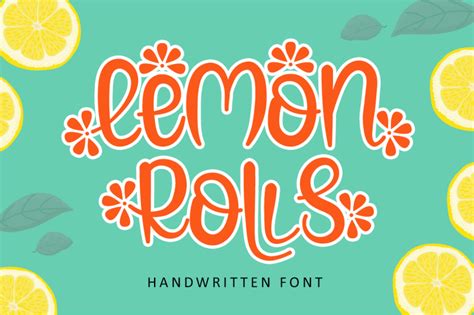 Lemon Rolls A Cute And Quirky Font By Illushvara Thehungryjpeg