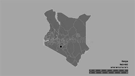 Location Map of the Baringo County of Kenya Stock Vector - Illustration ...