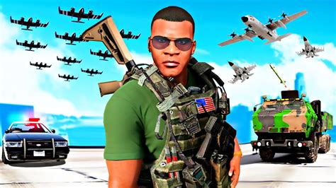 Roubei Itens Secreto Do Exercito Invadi O Forte Zancudo Gta V Mods