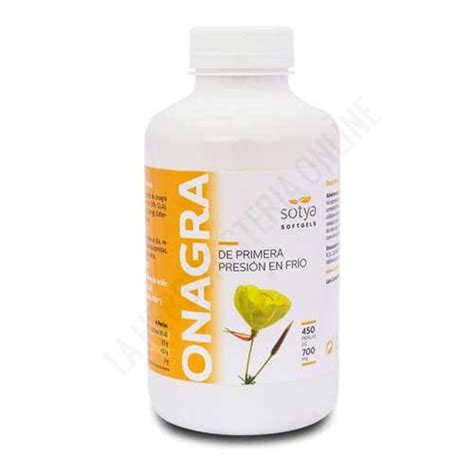 Aceite De Onagra 500 Mg Sotya 450 Perlas SOTYA Herbolario Online