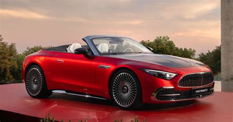 Mercedes Maybach Sl 680 Debuts At Monterey Car Week 2024