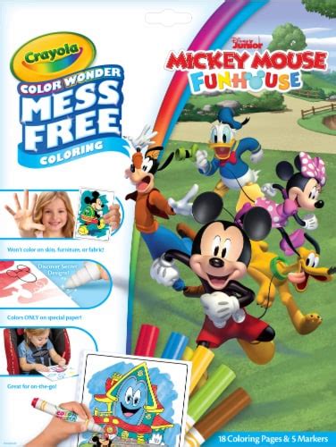 Crayola Color Wonder Disney Junior Mickey And The Roadster Racers