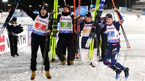 Dossier Biathlon Aux Championnats Du Monde La France R Ve En