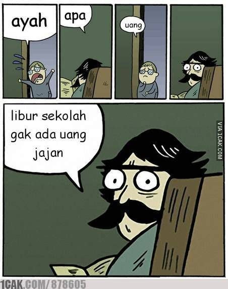 Meme Ekspektasi Vs Realita Saat Liburan Sekolah