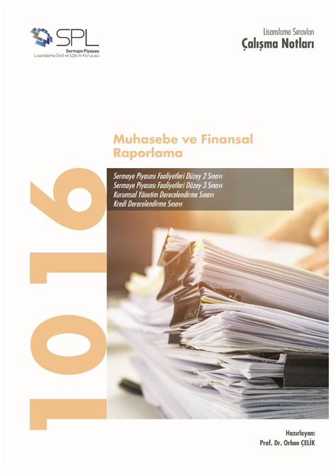 Pdf Muhasebe Ve Finansal Raporlama Spl Tr Tablolar Temel