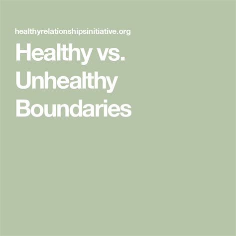 Healthy Vs Unhealthy Boundaries In 2024 Unhealthy Healthy Counseling Worksheets