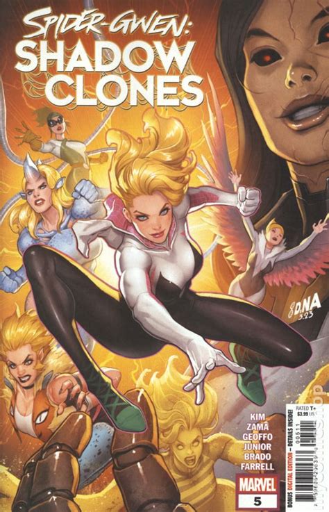 Spider Gwen Shadow Clones 2023 Marvel Comic Books