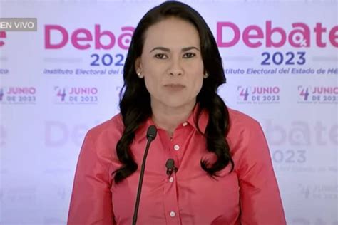 Debate Edomex Alejandra Del Moral Se Lanza Vs Delfina Por Estancias