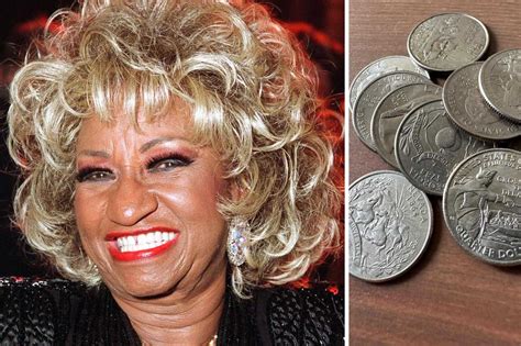 Celia Cruz inmortalizada en una moneda de 25 centavos de dólar