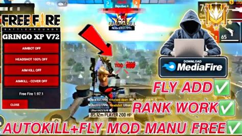 Gringo xp v72 Direct Mediafıre link free fire max mod menu gringo