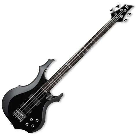 Esp Ltd F104 Black Bass Guitar See Thru Black Ex Demo Gear4music