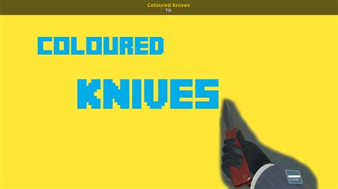 Coloured Knives [team Fortress 2] [mods]