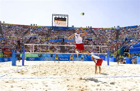 Mens Beach Volleyball 2008 Summer Olympics Bobrosatosports