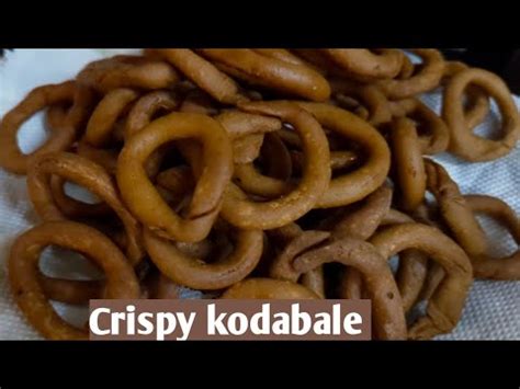 Do You Want To Eat Authentic YummyKodubale Crispy Ring Murukku Then