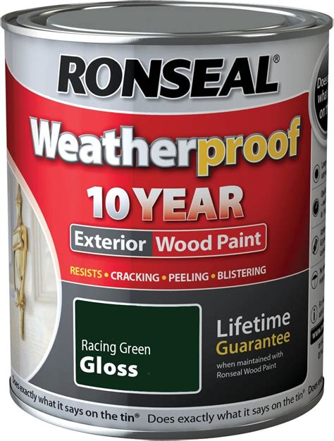 Ronseal RSLWPRGG750 Pintura Para Madera De 750 Ml Resistente A La