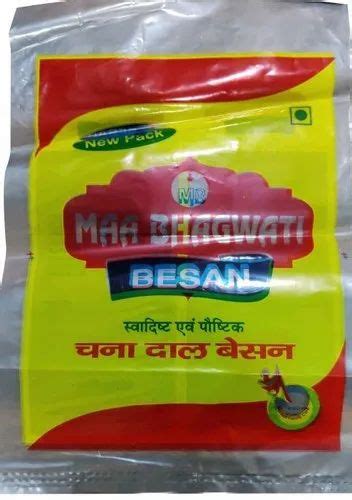 Glossy Printed Besan Packaging Pouch Heat Sealed At Rs 200 Kg In Kanpur