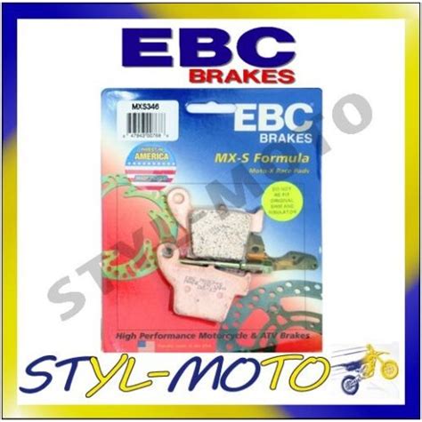 Beläge Bremsen EBC Sinter Hinten MXS346 Honda Crf 450 R 2015 eBay