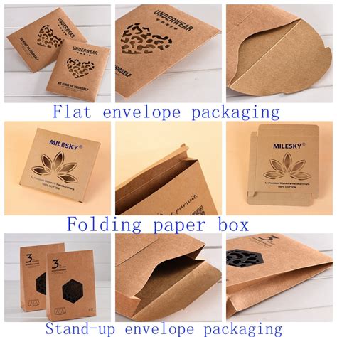 Custom Logo Recyclable Cardboard Sock Sleeves With Black Printing