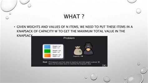 Knapsack Problem Algorithm Greedy Algorithm PPT