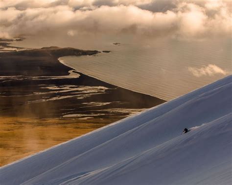 Skiing Volcanoes at the edge of the Map - Aleutian Islands | Azylo®