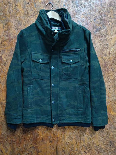 Japanese Brand Jungle Storm Army Jacket Gem