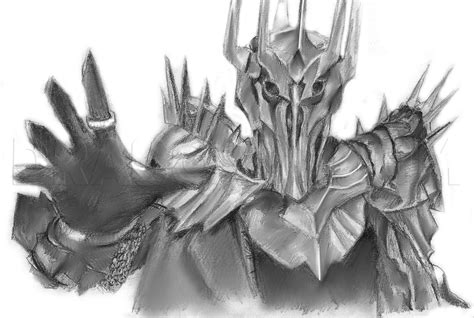 How to Draw Sauron | Drawings, Guided drawing, Online drawing