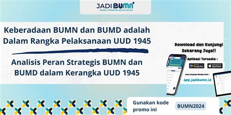 keberadaan bumn  bumd   rangka
