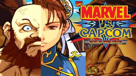 Marvel Vs Capcom Zangief Chun Li Youtube