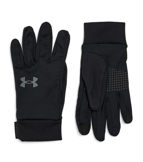 Mens Under Armour Black Liner Gloves Harrods {countrycode}