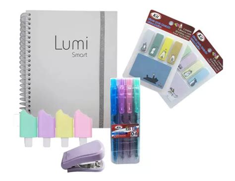 Kit Material Escolar Feminino Universitário Brinde Parcelamento sem