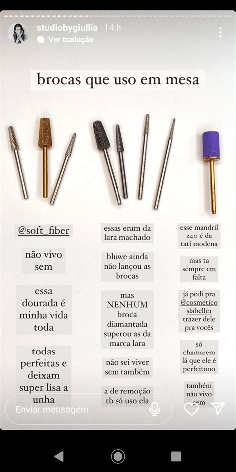 Pin De Danubia Em Coisas Doida Dicas De Unhas De Gel Brocas De Unha