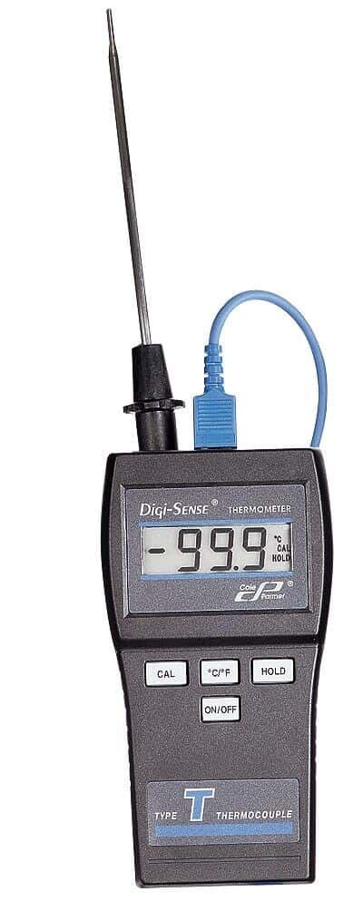 Digi Sense Type T Thermocouple Thermometer From Cole Parmer