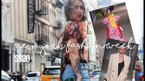 New York Fashion Week Ss20 Trend Report Lessie Youtube