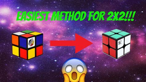 EASIEST WAY TO SOLVE A 2X2 RUBIK'S CUBE - YouTube