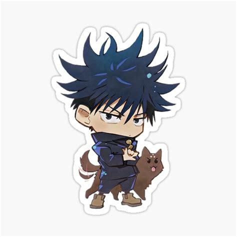 Labels Paper Party Supplies Jujutsu Kaisen Megumi Fushiguro Sticker