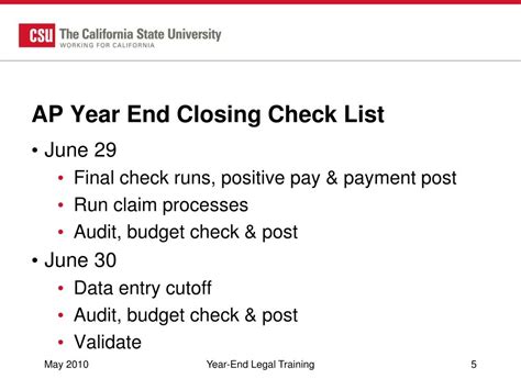 Ppt Chancellors Office Accounts Payable Activities For Year End