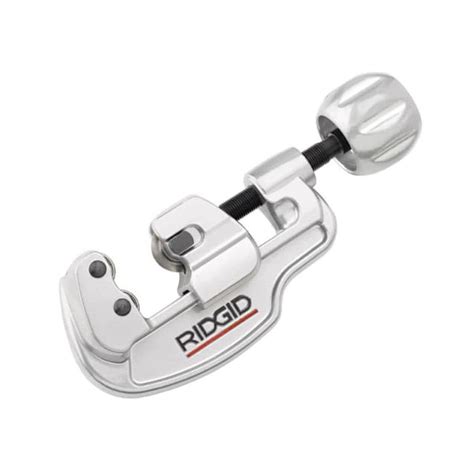 Shop Ridgid 35s Stainless Steel Tube Cutter 5 35mm Capacity 29963 Pipe Cutters And Roller Stands