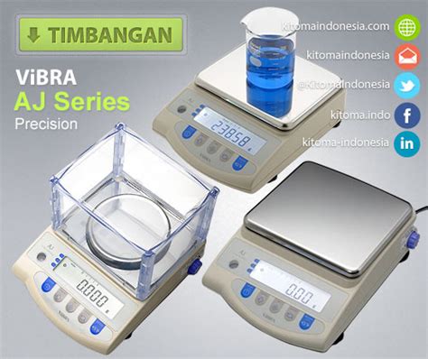 Timbangan Vibra Aj Series Standard Precision Balance