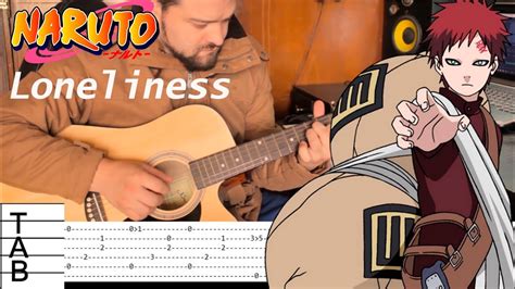 Loneliness Naruto Shippuden Guitar Tabs Youtube