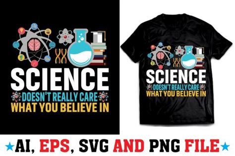 Science T Shirt Design Bundle Graphic By Popular Prints · Creative Fabrica