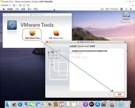 虚拟机苹果macOS系统安装VMware Tools教程 知乎